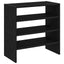 skostativer stabelbare 2 stk. 60x30x30,5 cm sort-eg