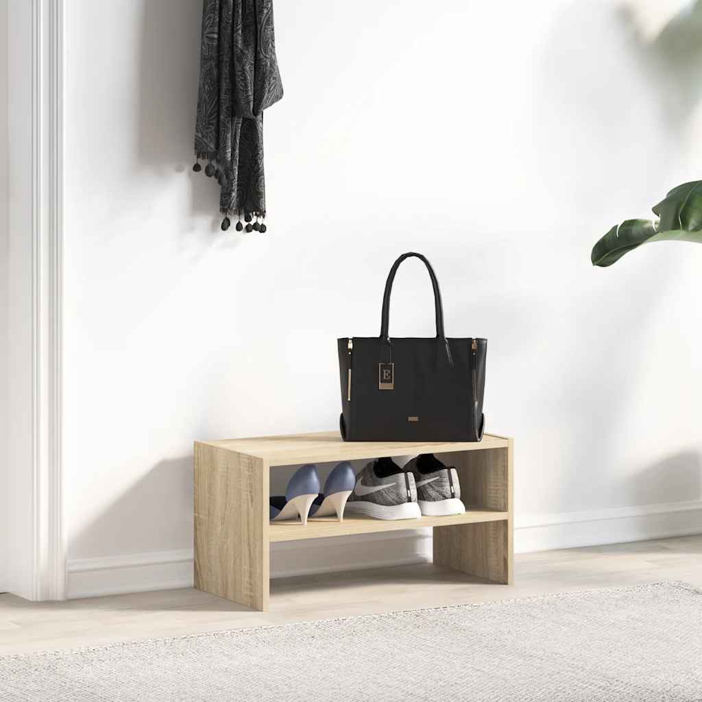 skostativ stabelbar 60x30x30,5 cm sonoma-eg