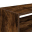 skostativer stabelbare 2 stk. 60x30x30,5 cm røget egetræsfarve