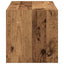 skostativ stabelbar 60x30x30,5 cm antikt træ