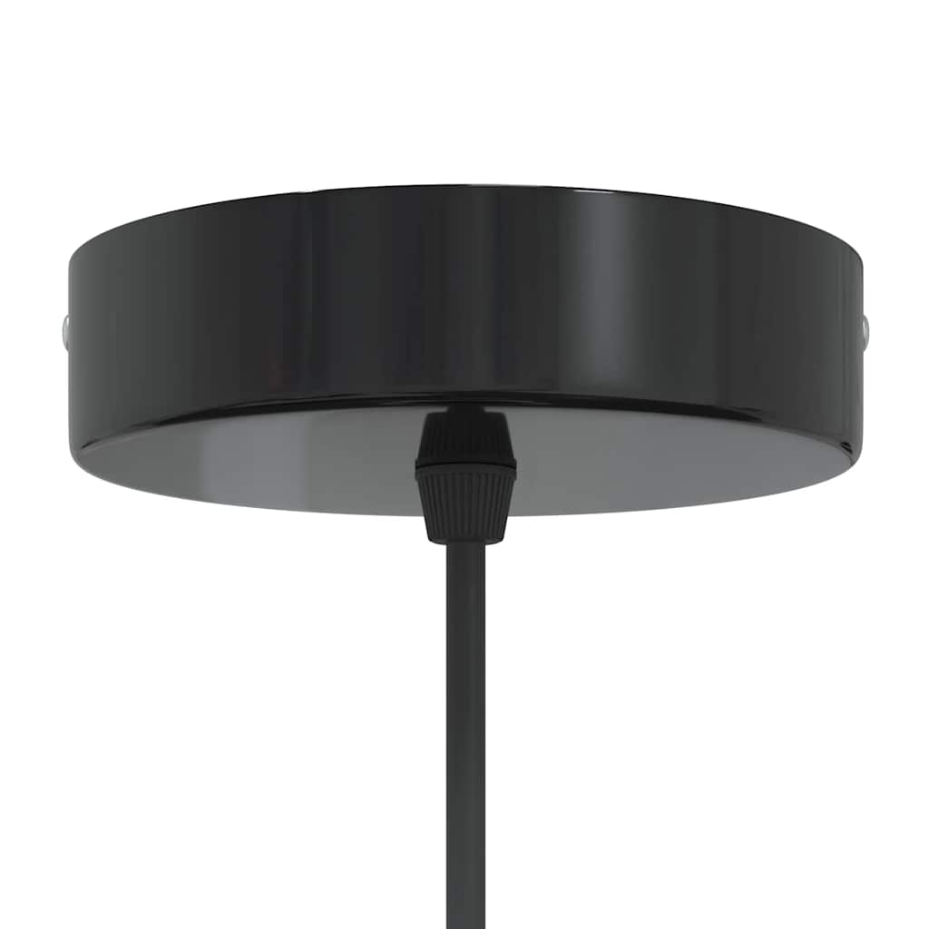 pendellampe højdejusterbar E27 Ø 31 cm metal glans gul