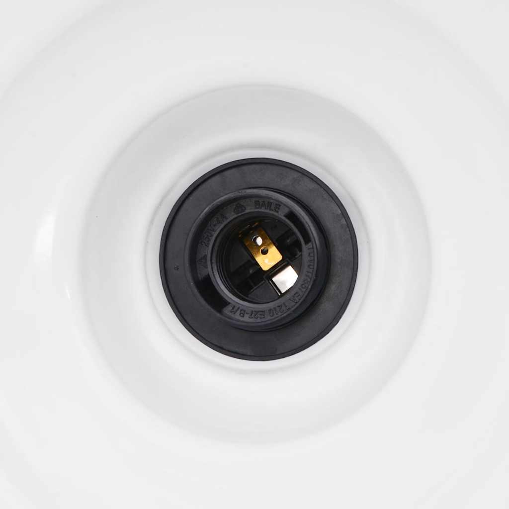 pendellampe højdejusterbar E27 Ø 31 cm metal glans rød