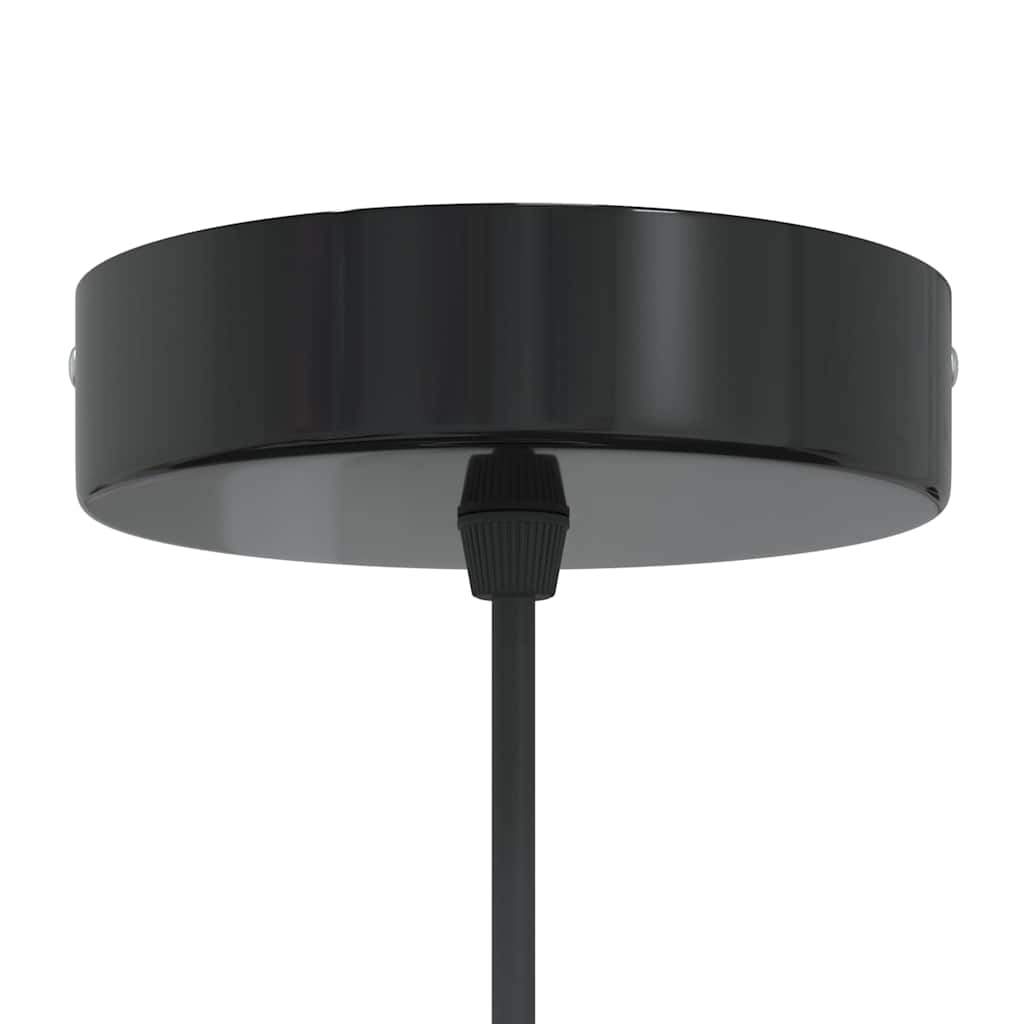 pendellampe højdejusterbar E27 Ø 22 cm metal glans rød