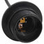 pendellampe med 6 lampeholdere E27 metal sort