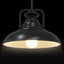 pendellampe E27 Ø 31 cm jern sort