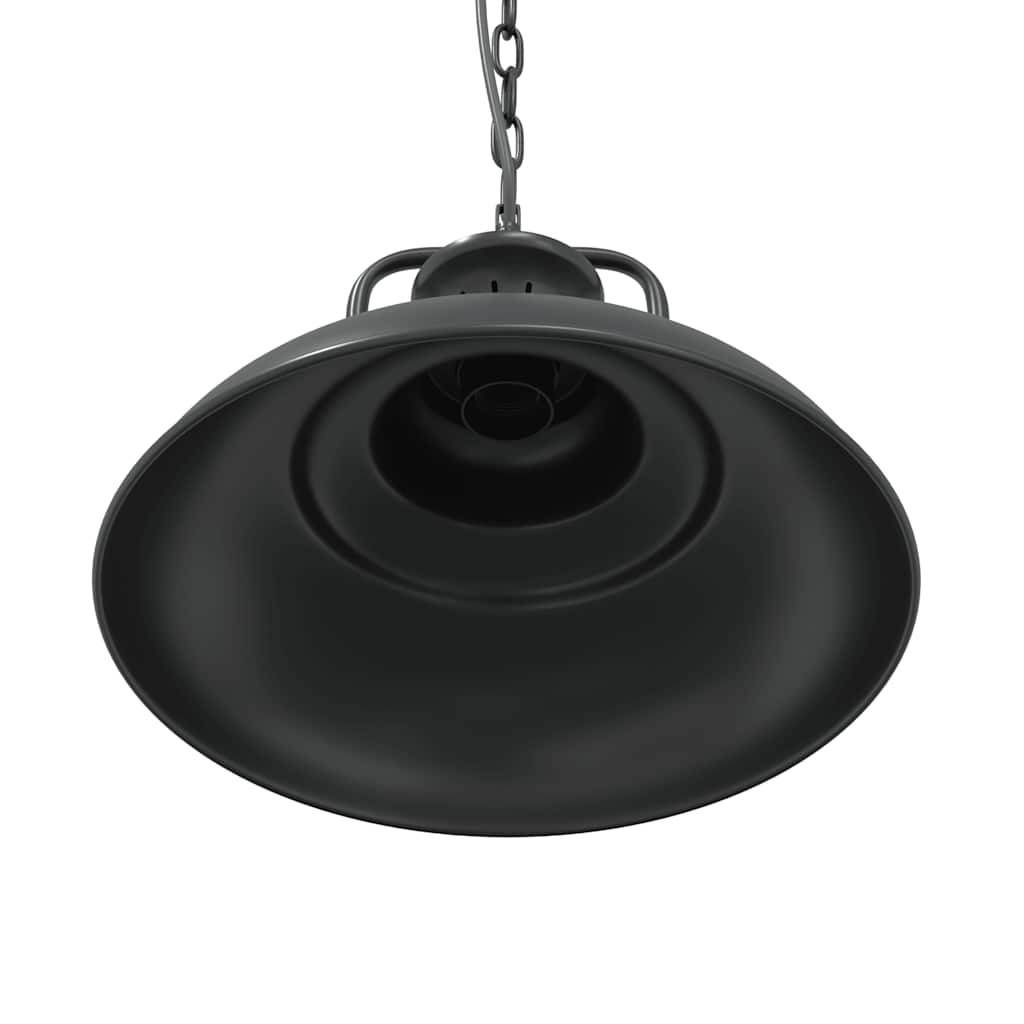 pendellampe E27 Ø 31 cm jern sort