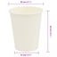 kaffekopper af papir 1000 stk 8oz 200ml hvid