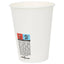 kaffekopper af papir 1000 stk. 12oz 300ml hvid