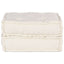 modulær sofaenhed stof 70x70x36 cremefarvet