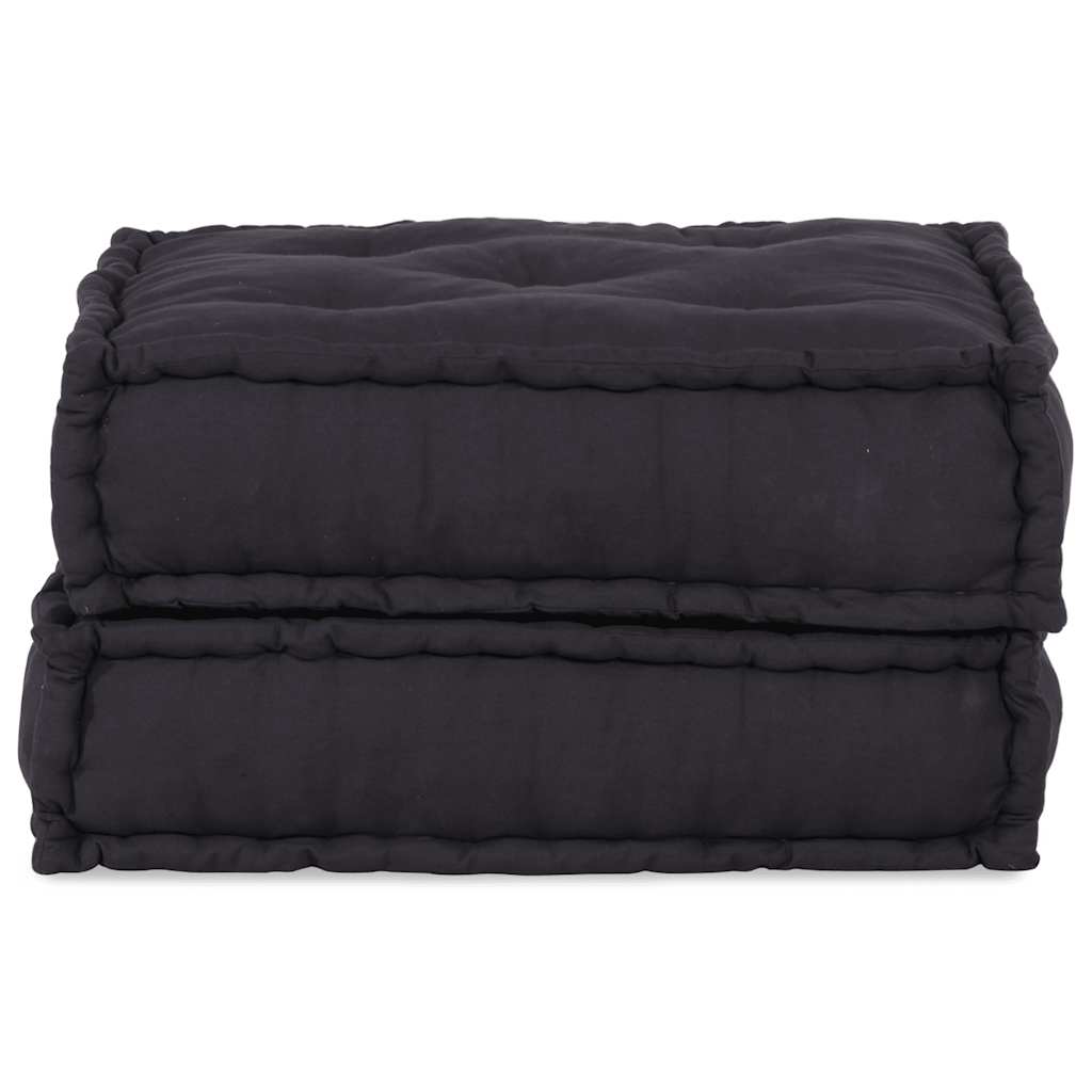 modulær sofaenhed stof 70x70x36 antracitgrå