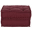 modulær sofaenhed stof 70x70x36 brunrød