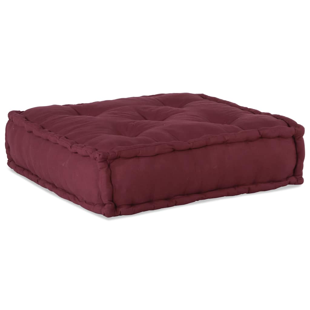 modulær sofaenhed stof 70x70x36 brunrød