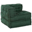 modulær sofaenhed stof 70x70x54 grøn