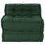 modulær sofaenhed stof 70x70x54 grøn