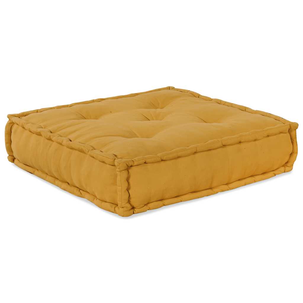 modulær sofaenhed stof 70x70x36 gul
