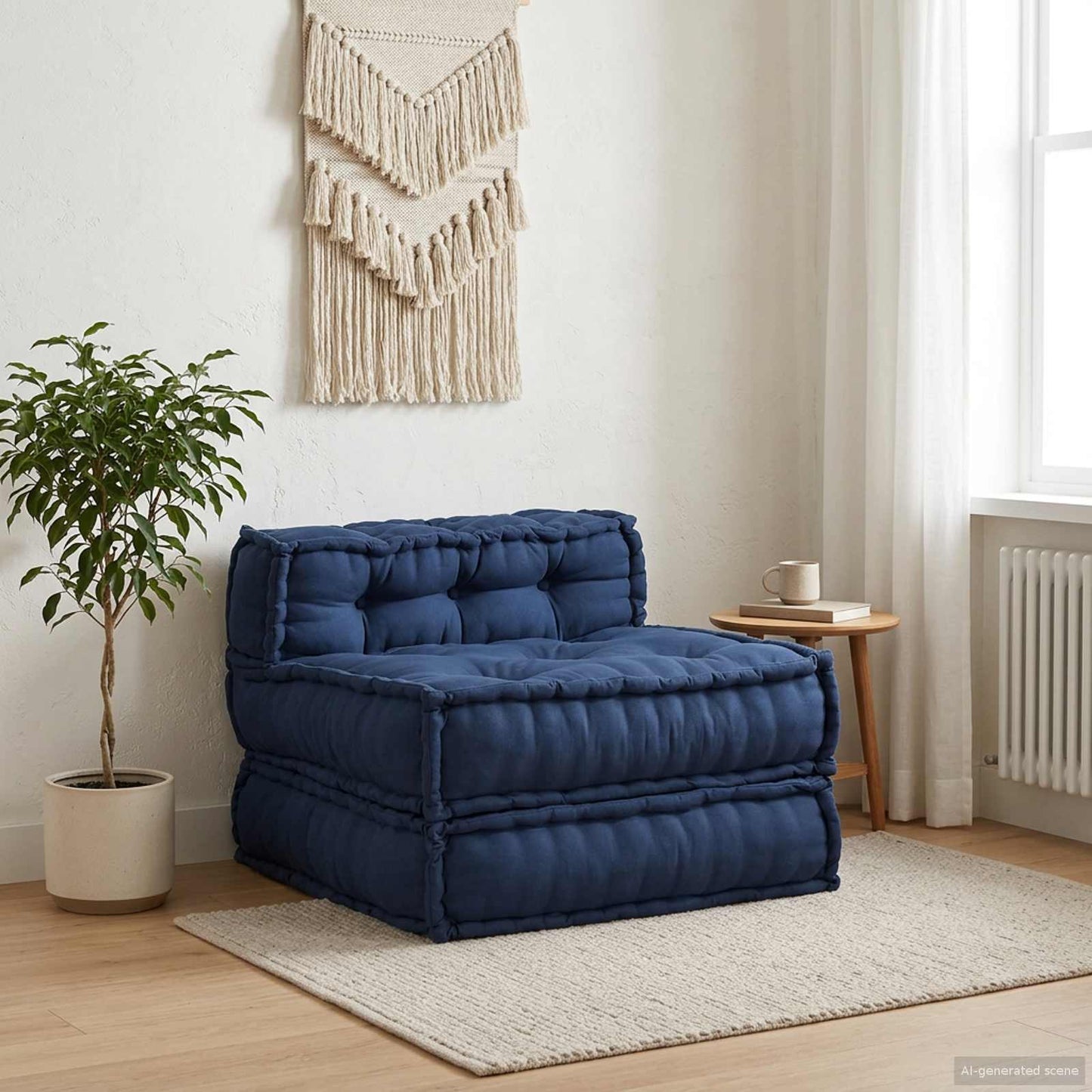 Modulssofa Enhed Indigo 70 x 70 x 56 cm Stof