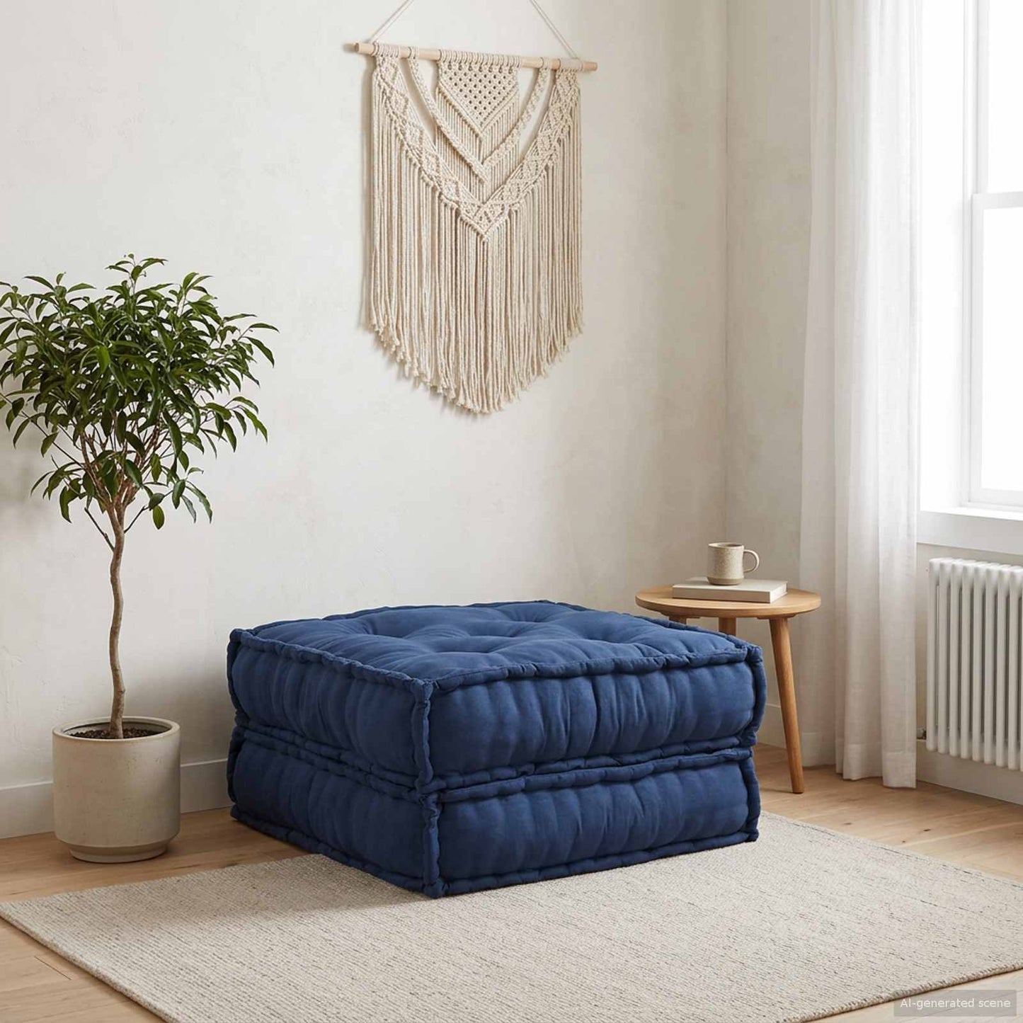 Modulssofa Enhed Indigo 70 x 70 x 36 cm Stof