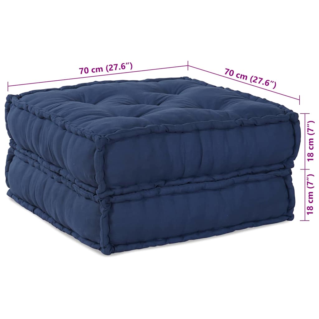 Modulssofa Enhed Indigo 70 x 70 x 36 cm Stof