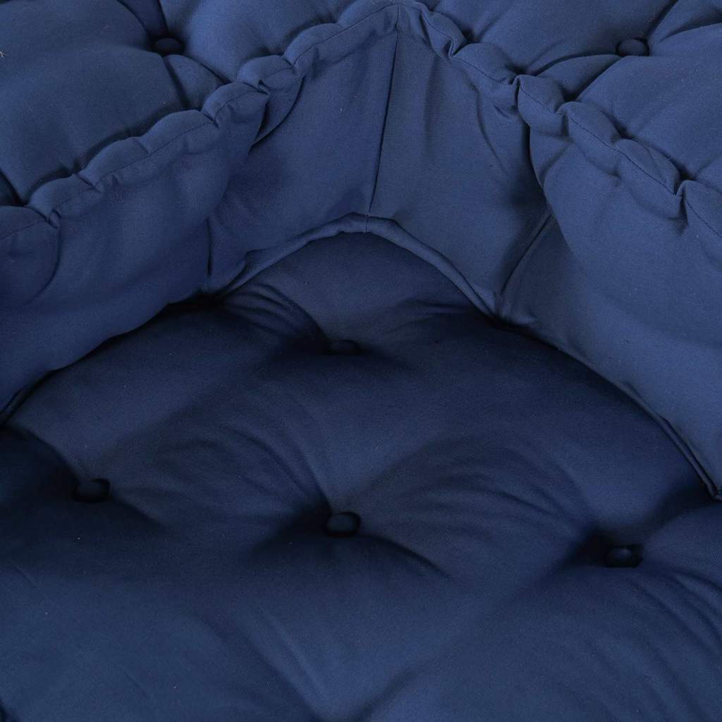 Modulssofa Enhed 3 pcs Indigo 140 x 70 x 36 cm Stof