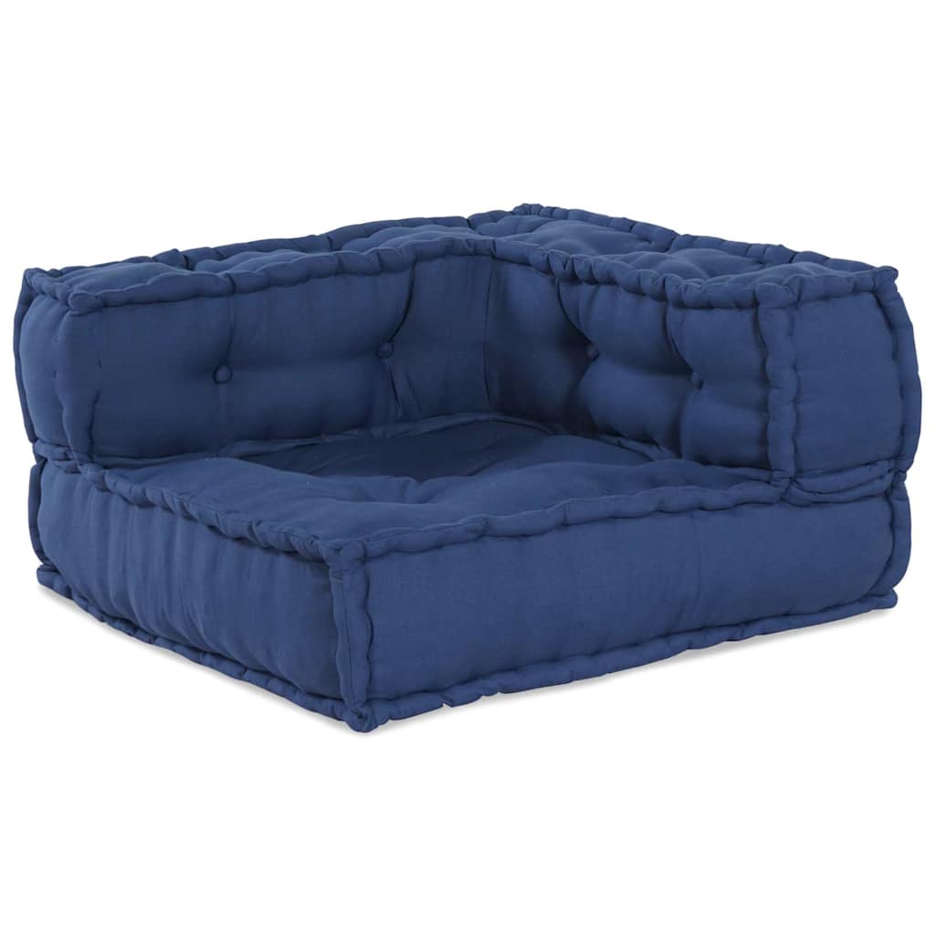 Modulssofa Enhed 3 pcs Indigo 140 x 70 x 36 cm Stof