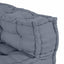 Modulssofa Enhed 3 pcs Grå 140 x 70 x 36 cm Stof