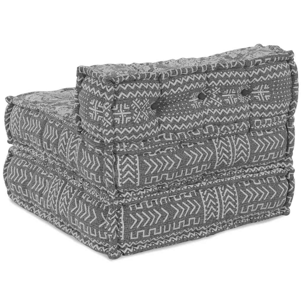 Modulssofa Enhed Lysegrå 70 x 70 x 56 cm Stof