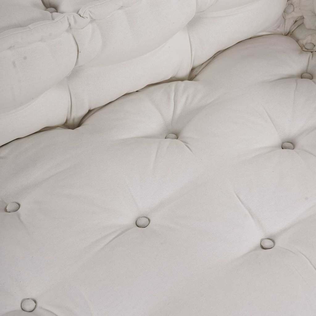 Palle Sofa Pude 3 pcs Cremefarvet 120 x 80 x 34 cm Stof