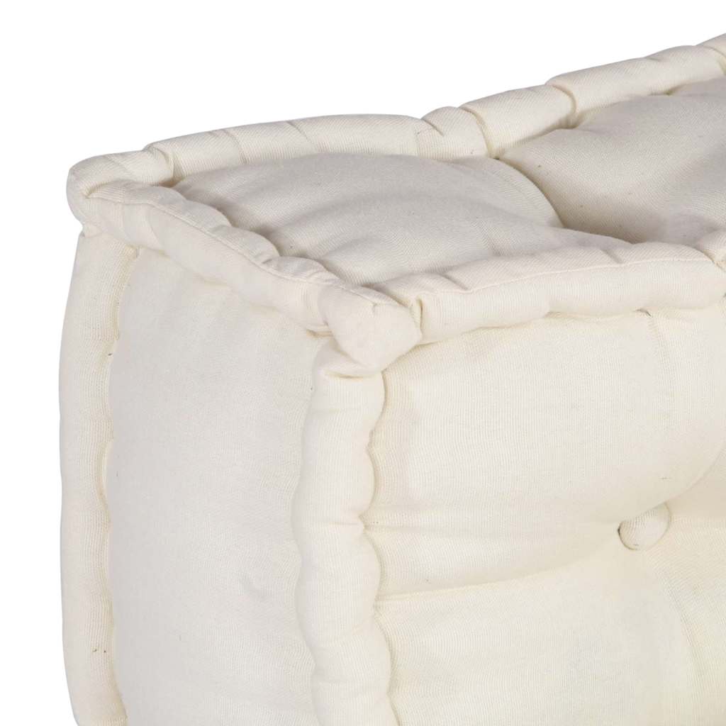 Palle Sofa Pude 2 pcs Cremefarvet 120 x 80 x 38 cm Stof