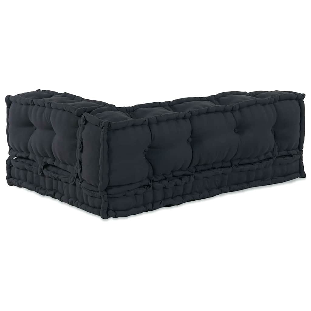 Palle Sofa Pude 3 pcs Antracit 120 x 80 x 38 cm Stof