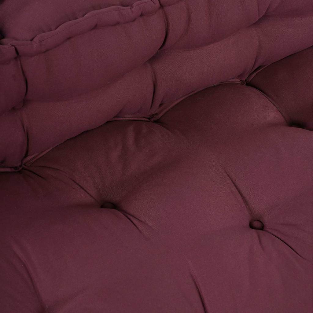 Palle Sofa Pude 2 pcs Bordeaux 120 x 80 x 38 cm Stof