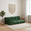 Palle Sofa Pude 3 pcs Grøn 120 x 80 x 38 cm Stof