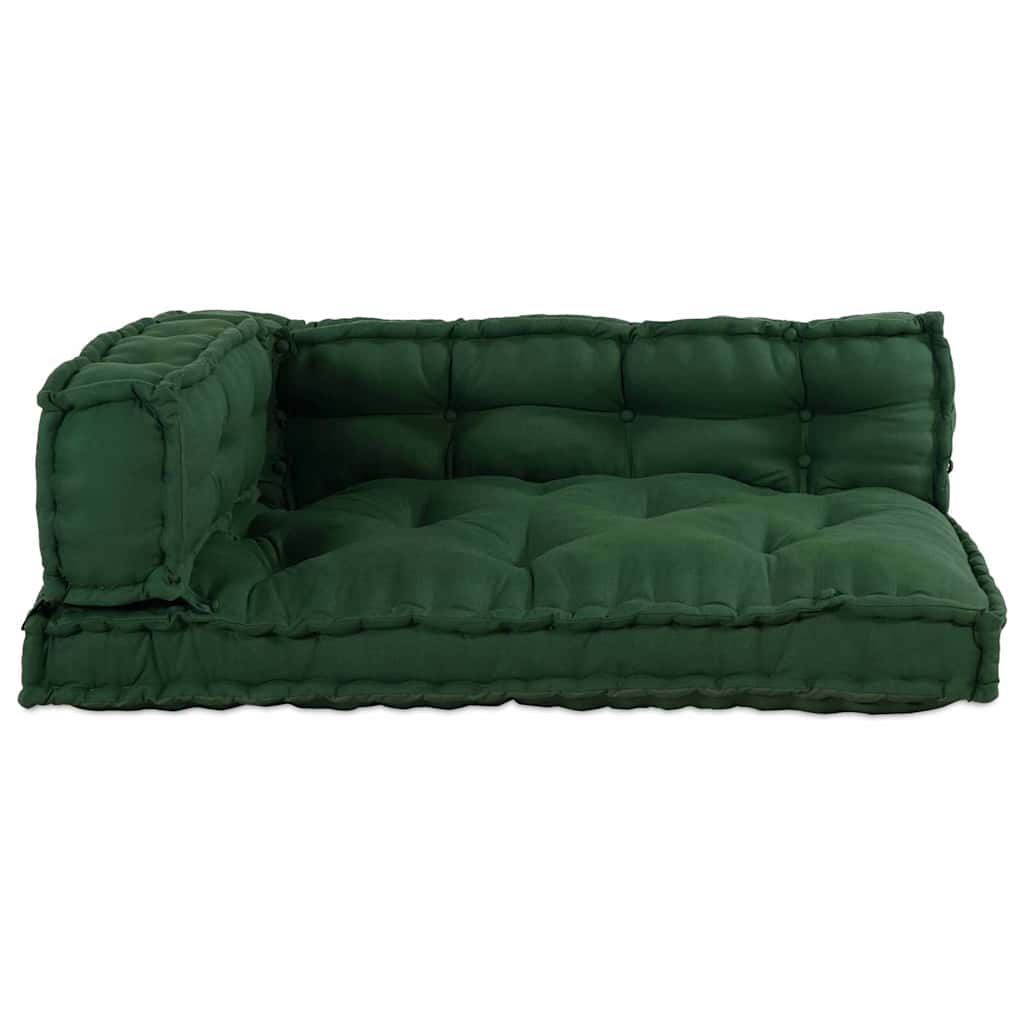 Palle Sofa Pude 3 pcs Grøn 120 x 80 x 38 cm Stof