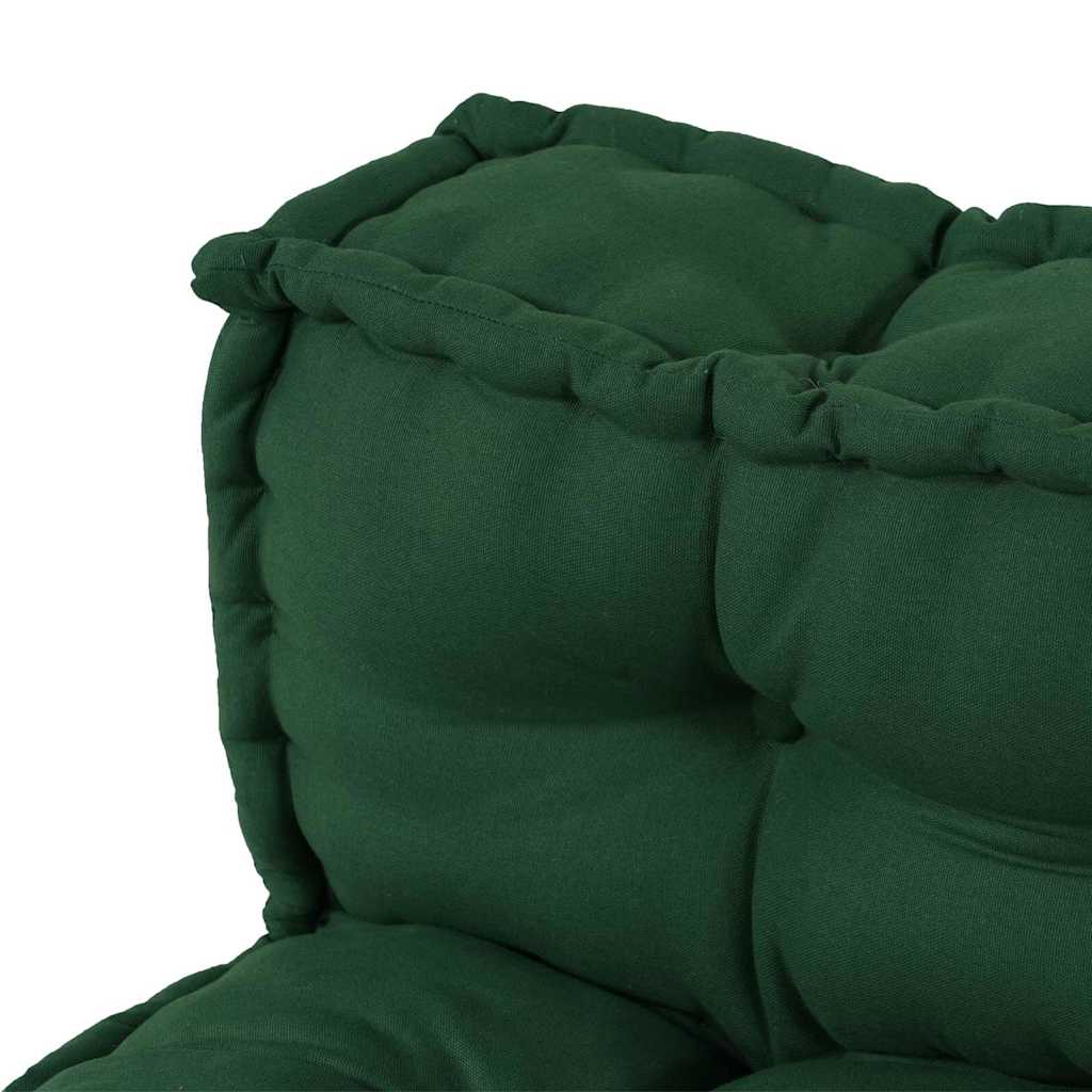 Palle Sofa Pude 2 pcs Grøn 120 x 80 x 38 cm Stof
