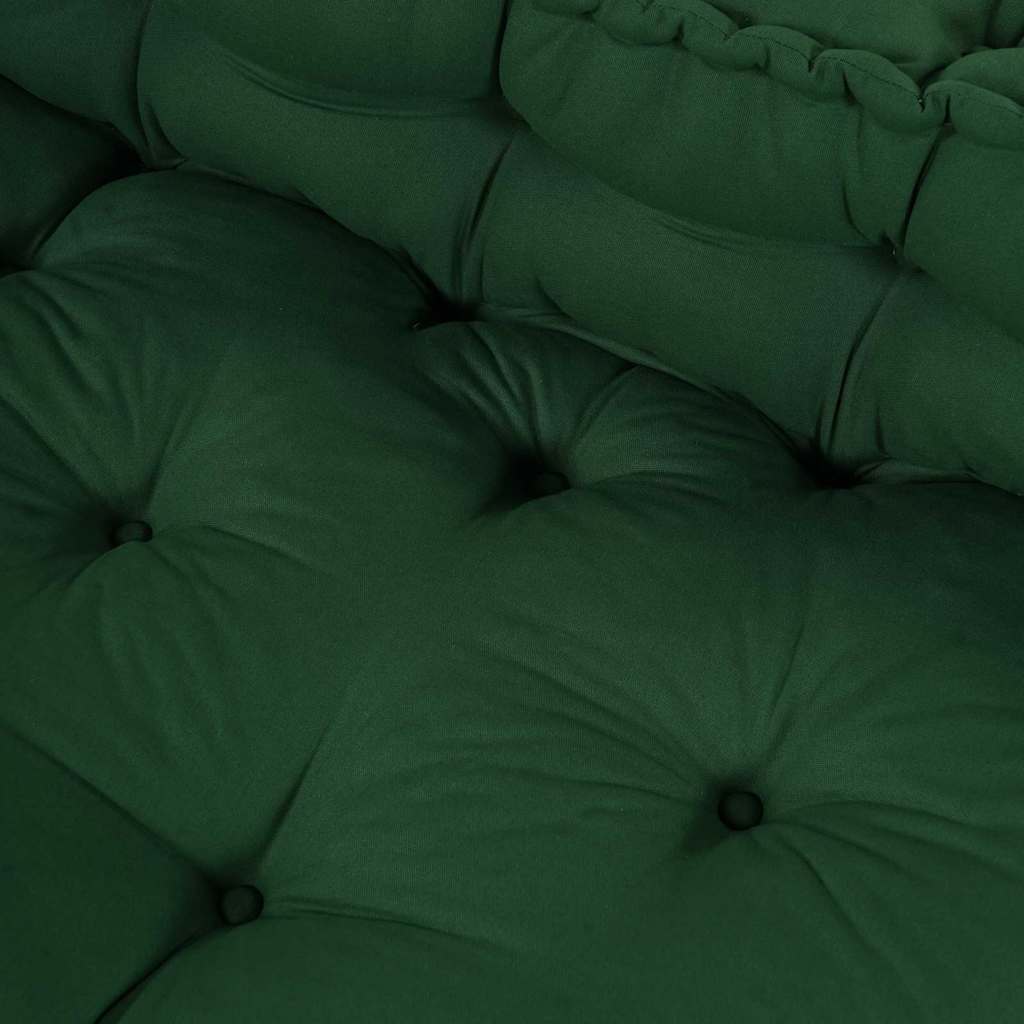 Palle Sofa Pude 2 pcs Grøn 120 x 80 x 38 cm Stof