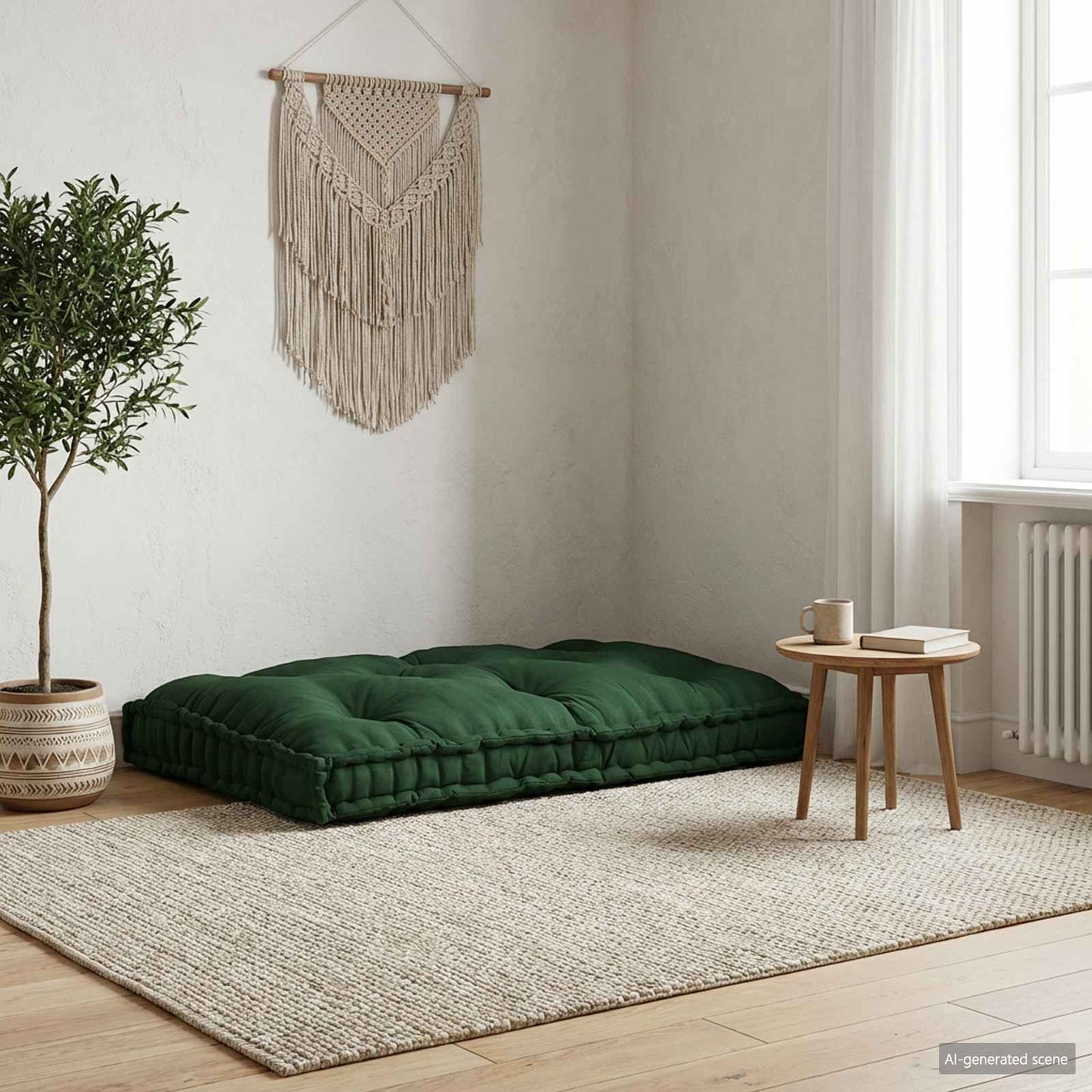 Palle Sofa Pude Grøn 120 x 80 x 12 cm Stof