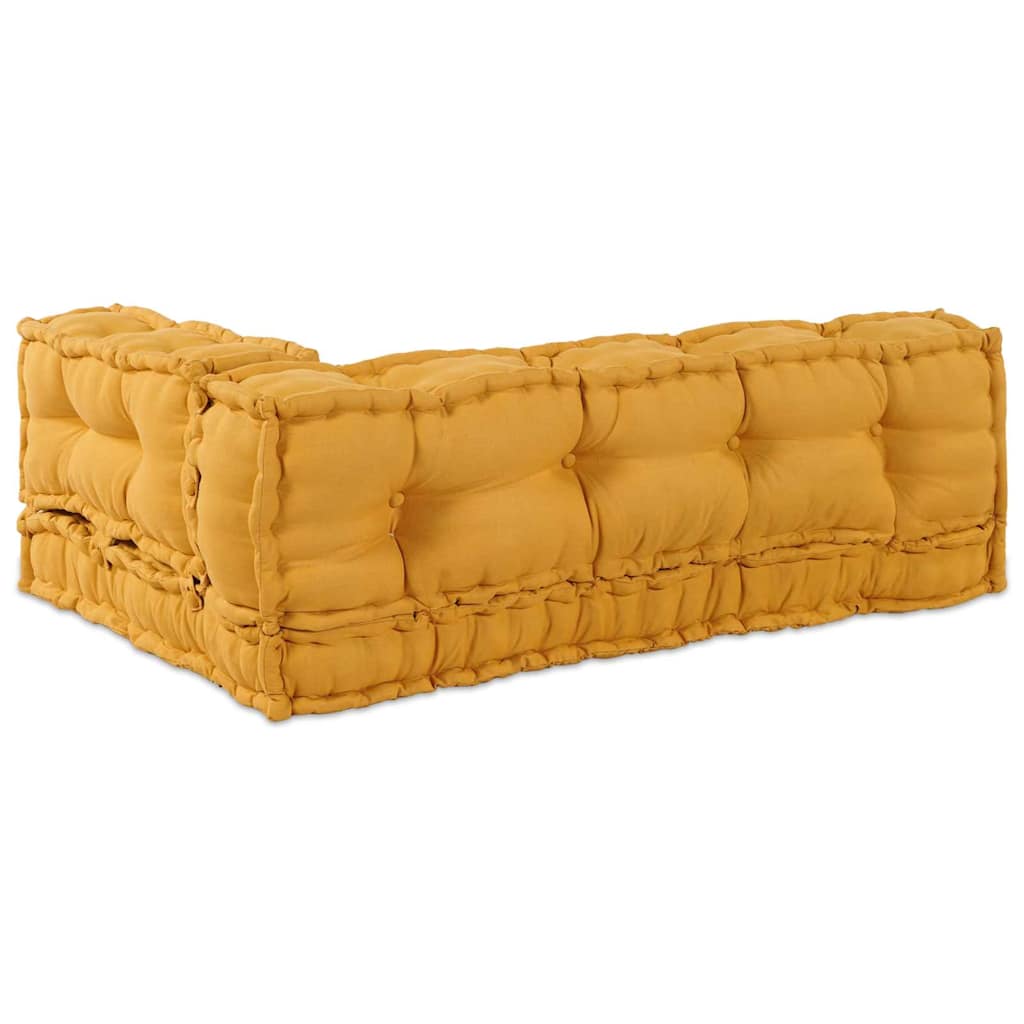 Palle Sofa Pude 3 pcs Gul 120 x 80 x 38 cm Stof