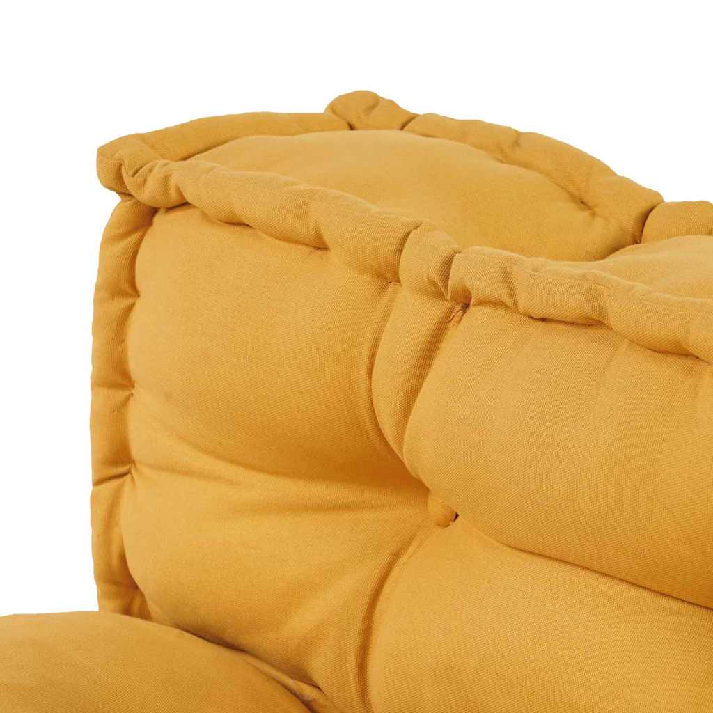 Palle Sofa Pude 2 pcs Gul 120 x 80 x 38 cm Stof