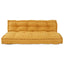 Palle Sofa Pude 2 pcs Gul 120 x 80 x 38 cm Stof