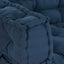 Palle Sofa Pude 3 pcs Indigo 120 x 80 x 38 cm Stof