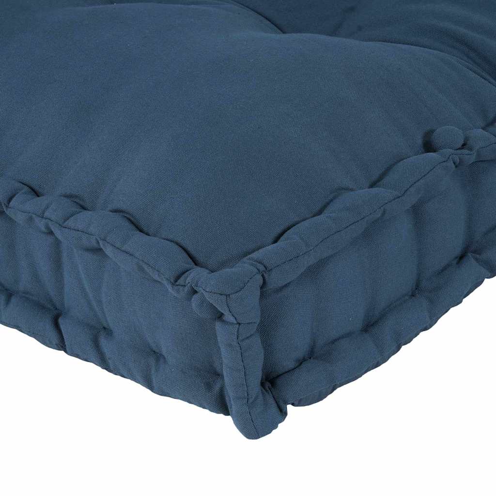 Palle Sofa Pude 3 pcs Indigo 120 x 80 x 38 cm Stof