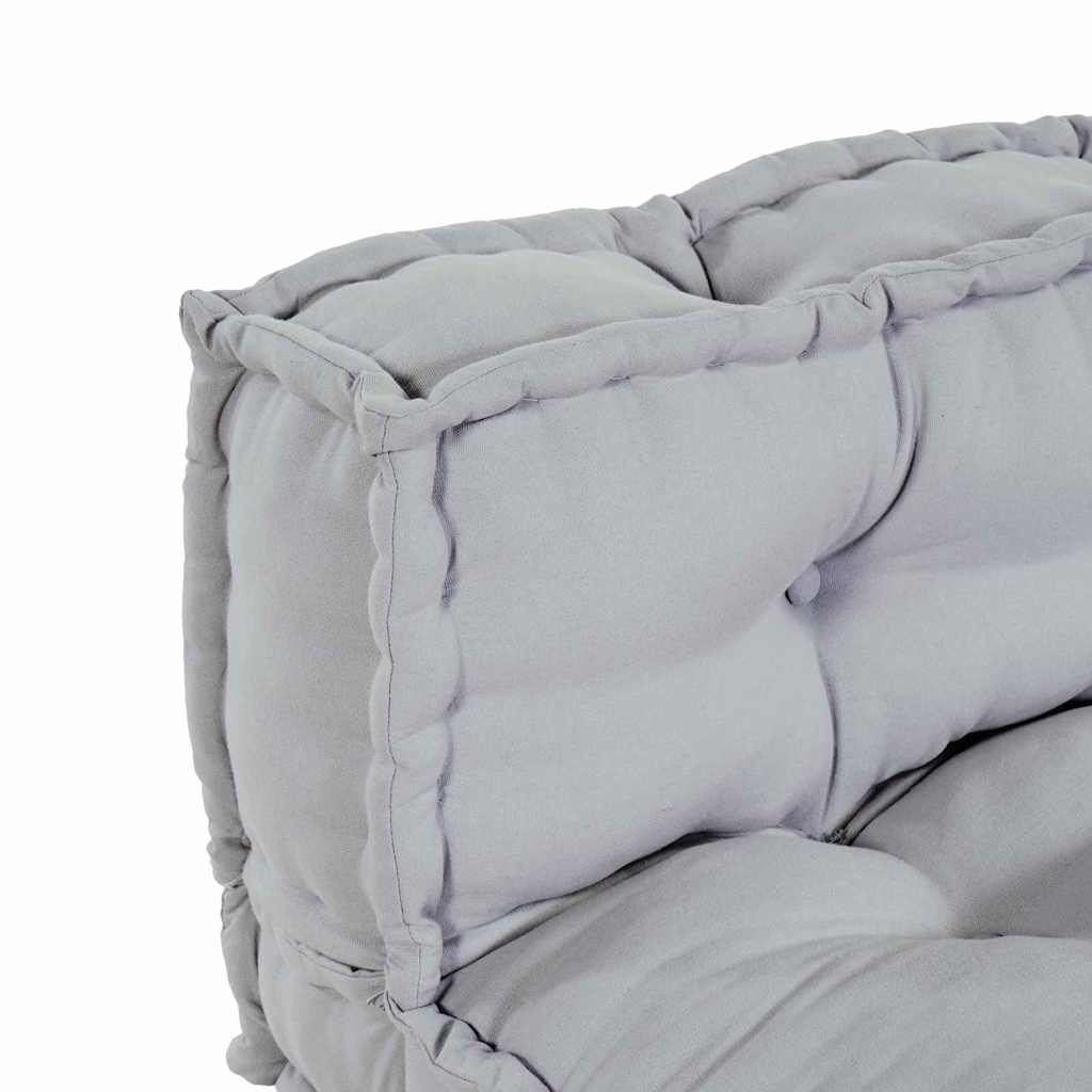 Palle Sofa Pude 2 pcs Grå 120 x 80 x 38 cm Stof