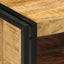 sofabord 50x50x38 cm massivt ru mangotræ