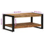 sofabord 90x50x38 cm massivt ru mangotræ
