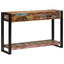 Konsolbord Flerfarvet 120 x 33 x 75 cm Solid genbrugs træ