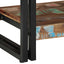 Konsolbord Flerfarvet 90 x 33 x 75 cm Solid genbrugs træ