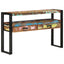 Konsolbord Flerfarvet 120 x 33 x 75 cm Solid genbrugs træ