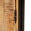 Natskab Brun 66 x 35 x 76 cm Rå mango træ