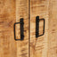 Natskab Brun 66 x 35 x 76 cm Rå mango træ
