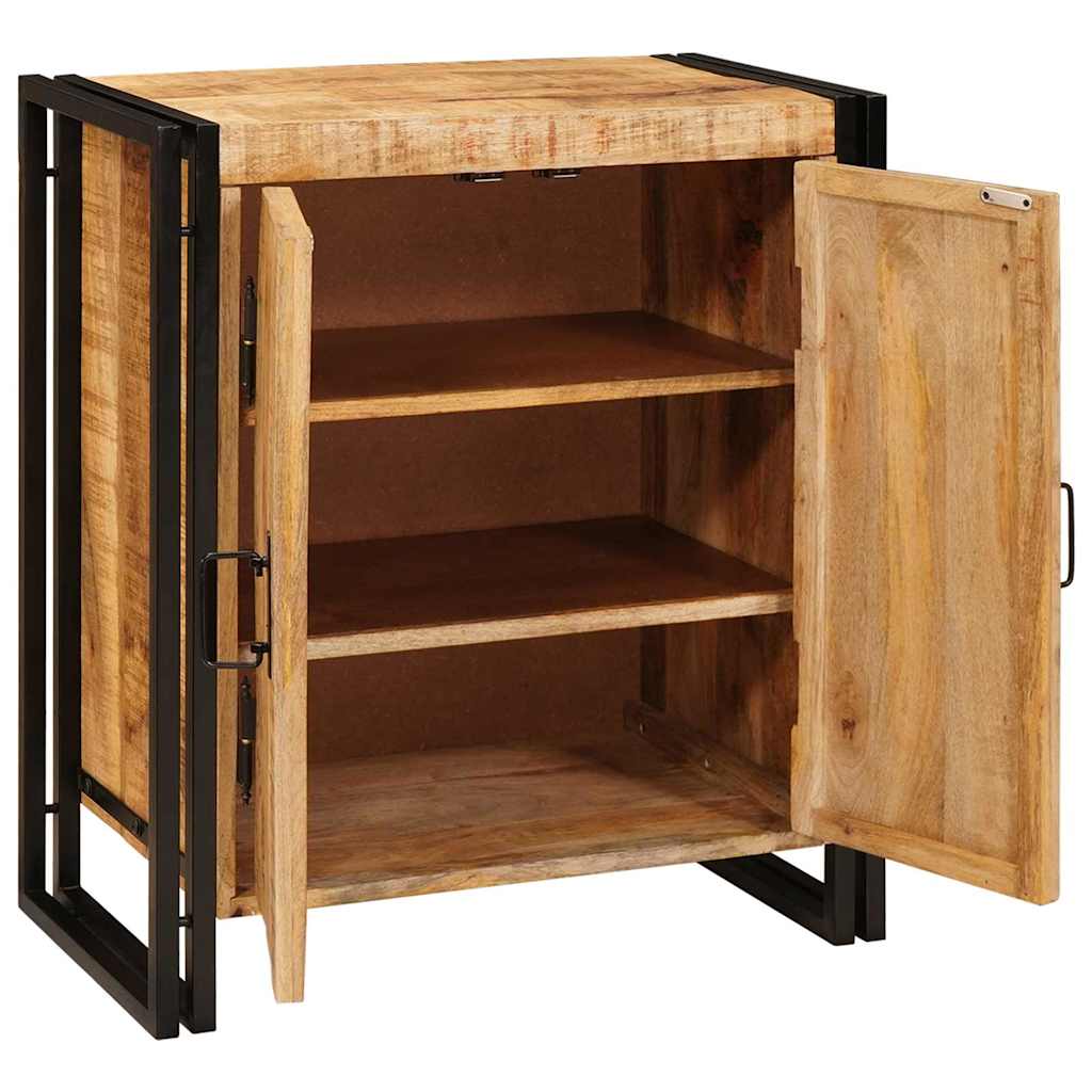 Natskab Brun 66 x 35 x 76 cm Rå mango træ