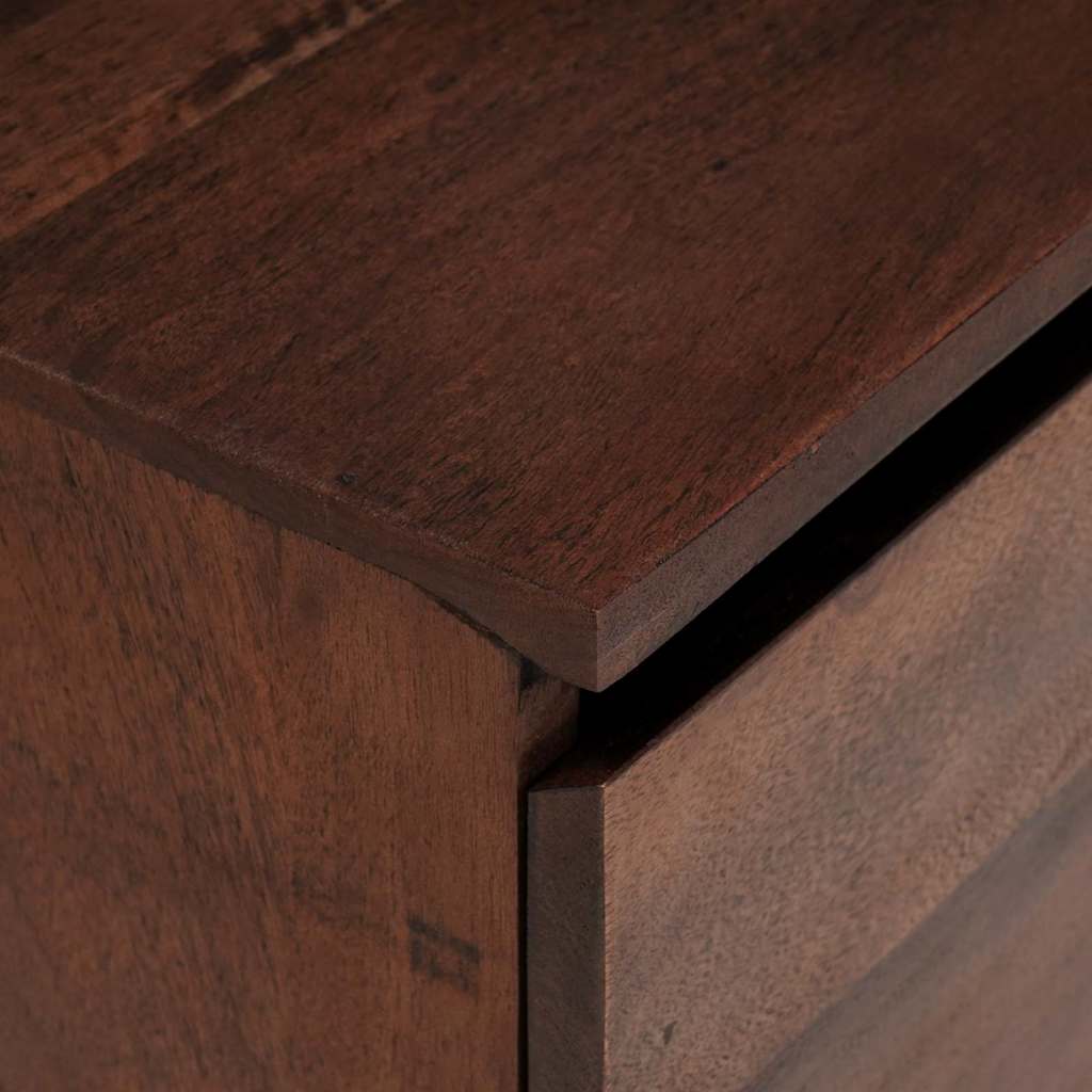 TV-skab honningfarvet 110 x 30 x 36 cm Massivt akacietræ